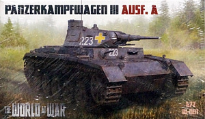 Model kit 1/72 Panzerkampfwagen III Ausf.A (World At War) (IBG Models)