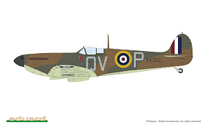 Model kit 1/48 BATTLE of BRITAIN Supermarine SPITFIRE Mk.Ia (Eduard kits)