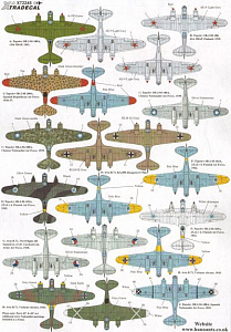 Decal 1/72 Tupolev SB-2 (10) (Xtradecal)