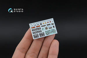 BM-30 Smerch 3D-Printed & coloured Interior on decal paper (Trumpeter) (with 3D-printed resin parts) 