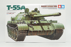 Model kit 1/35 T-55A RUSSIAN MEDIUM TANK (Tamiya)