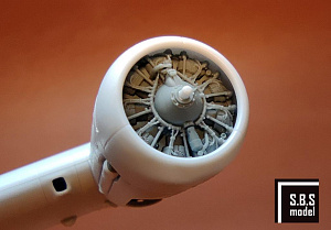 Additions (3D resin printing) 1/72 Boeing B-17G/Mk.III Flying Fortress engine set (designed to be used with Airfix kits) 3D-printed resin
