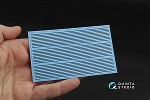 Black stripes/waterlines. Width 0.4 mm, length 2820 mm.  (for all kits)