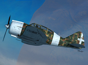 Model kit 1/72 Reggiane Re.2000 Falco (Sword)
