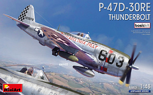 Model kit 1/48 P-47D-30RE Thunderbolt (BASIC KIT) (MiniArt)
