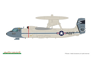 Model kit 1/72 E-2C Hawkeye (Eyes of the Fleet/The Limited edition kit) (Eduard kits)