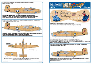 Decal 1/32 Consolidated B-24D Liberator (Sized for the 1/32 scale Hobby Boss kits) (Kits-World)