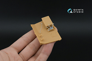 KrAZ-255B 3D-Printed & coloured Interior on decal paper (HobbyBoss) (with 3D-printed resin parts) 