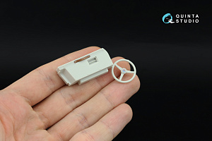 Ford GT40 Mark II '66 3D-Printed & coloured Interior on decal paper (Meng) (small version)