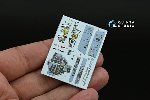 Su-17UM3 3D-Printed & coloured Interior on decal paper (Hobby Boss) (with 3D-printed resin parts)