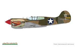 Model kit 1/48 Curtiss P-40K Warhawk DUAL COMBO (Eduard kits)