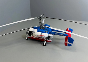 Model kit (resin cast) 1/48 Helicopter Kam-26 type 2 (Vacuformed canopy) (Guntower Models)