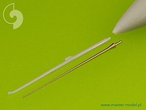 Aircraft guns (brass) 1/48 Saab J-35 'Draken' (mid and late versions) - Pitot Tubes & Angle Of Attack probe