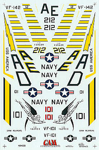 Decal 1/48 Grumman F-14A/F-14B Tomcat (CAM)