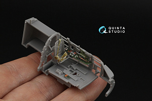 A6M5 Zero, Nakajima Prod. 3D-Printed & coloured Interior on decal paper (Fine Molds)