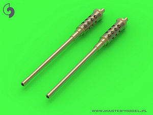 Military vehicle detailing sets (brass) 1/72 Browning M2 HB 12,7 mm gun barrels (2 pcs.)