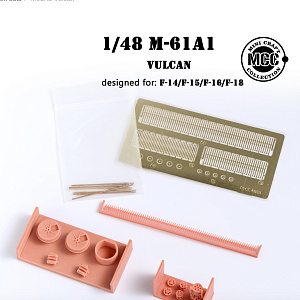 Additions (3D resin printing) 1/48 M61A1 Vulcan (MCC)
