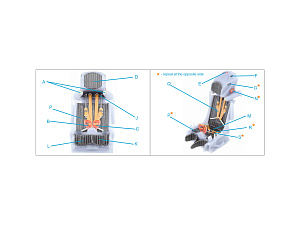 K-36DM (initial release) ejection seat (for Su-17M3/M4/UM3/22, Su-24, MiG-29 9-12 Early aircraft) (All kits)