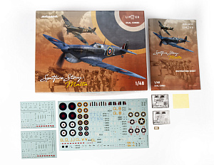 Model kit 1/48 Supermarine Spitfire STORY: MALTA DUAL COMBO (Eduard kits)