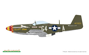 Model kit 1/72 North-American P-51D-5 Mustang (Weekend Edition) (Eduard kits)