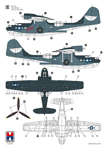 Model kit 1/72 Consolidated PBY-5A Catalina ETO (Hobby 2000)