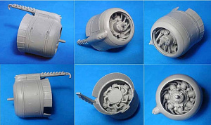 Additions (cast) 1/48 Beaufighter engines, cowlings, exhaust pipes (Vector) 