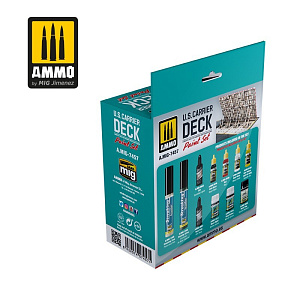 U.S. Carrier Deck Paint Set (Ammo Mig)