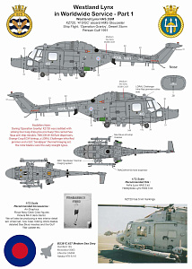 Decal 1/72 Westland Lynx in Worldwide Service Part 1 (AGM)