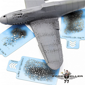 Stencils for airbrushes 'Wood TEXTURE' (90mm x 60mm)
