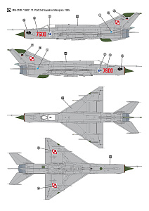 Model kit 1/32 Mikoyan MiG-21MF Polish Air Force (Hobby 2000)