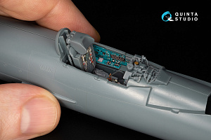 MiG-21MF Fishbed-J (Moscow plant) 3D-Printed & coloured Interior on decal paper (Eduard) (with 3D-printed resin parts)