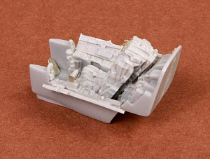 Additions (3D resin printing) 1/48 Dassault_Mirage 5 cockpit set (designed to be used with Kinetic Model kits)