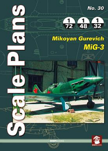 Aircraft books Mikoyan Gurevich MiG-3 (Scale Plans)  
