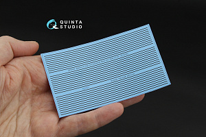 Black stripes/waterlines. Width 0.3 mm, length 2820 mm.  (for all kits)