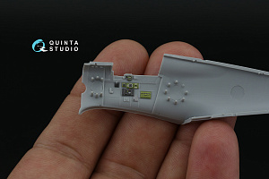 Curtiss H-75 Hawk/P-36A 3D-Printed & coloured Interior on decal paper (Arma Hobby)