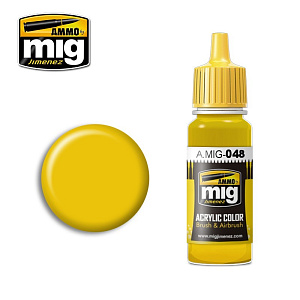 Acrylic paint YELLOW (Ammo Mig) (17ml) 