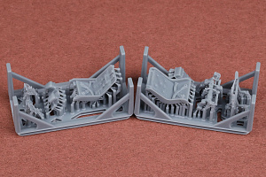 Additions (3D resin printing) 1/72 Messerschmitt Me-410A-1/U-2 & U4 cockpit upgrade parts (designed to be used with Airfix kits)