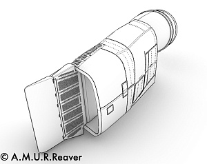 Additions 1/32 Air intakes for F-4C/D/E/EJ/G models for Tamiya (A.M.U.R.Reaver) 