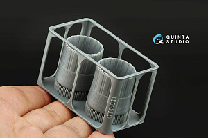 Su-30SM Exhaust Nozzles (Afterburner Position) (Zvezda)