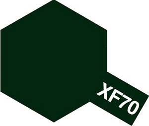 Acrylic paint Acrylic Mini XF-70 Dark Green 2 (Tamiya) (10ml)