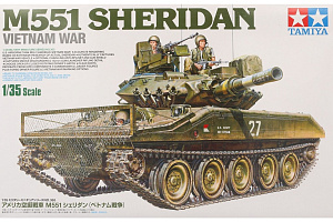 Model kit 1/35 M551 Sheridan (Vietnam) (Tamiya)