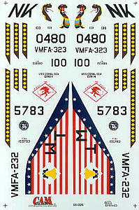 Decal 1/48 McDonnell F-4N Phantom (CAM)