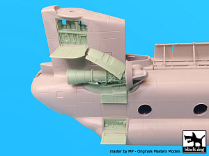 Additions (3D resin printing) 1/48 Boeing Chinook HC.2 CH-47F big set (designed to be used with Italeri kits)