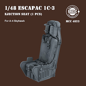 Additions (3D resin printing) 1/48 ESCAPAC 1C-3 Ejection Seat for Douglas A-4 Skyhawk (1pcs).
