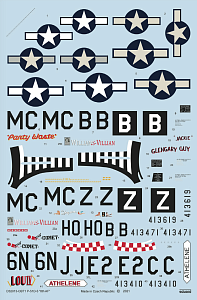 Decal 1/32 P-51D-5 '8th AF' (TAM/REV)