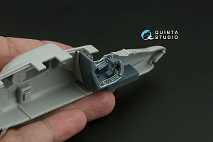 Ka-50 (blue-grey panels) 3D-Printed & coloured Interior on decal paper (HobbyBoss/ARK) (with 3D-printed resin parts)