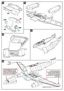 Model kit 1/72 Messerschmitt Me-262A-1a "White 3" (W.Nr. 500071) (Arma Hobby)