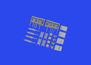 Additions (3D resin printing) 1/48      Hawker Hurricane Mk.II gun bays 3D-Printed (designed to be used with Arma Hobby kits) 