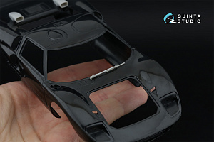 Ford GT40 Mark II 3D-Printed & coloured Interior on decal paper (Fujimi) (with 3D-printed resin parts)