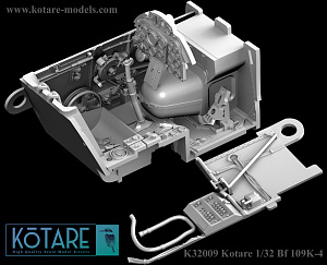 Model kit 1/32 Messerschmitt Bf-109K-4 (Kotare)